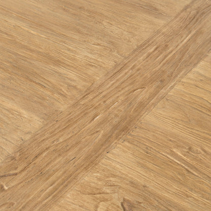 2.44m Elm Dining Table - Natural
