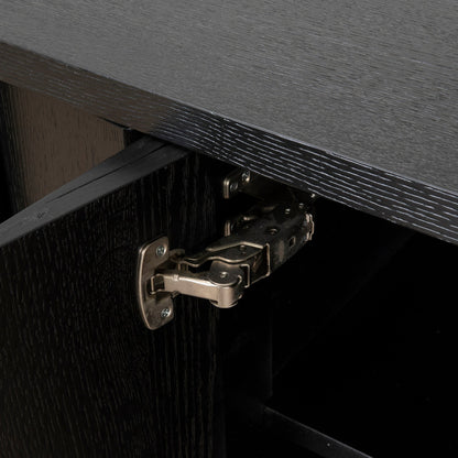 CDT8695-VA 2m Buffet Unit - Textured Espresso Black