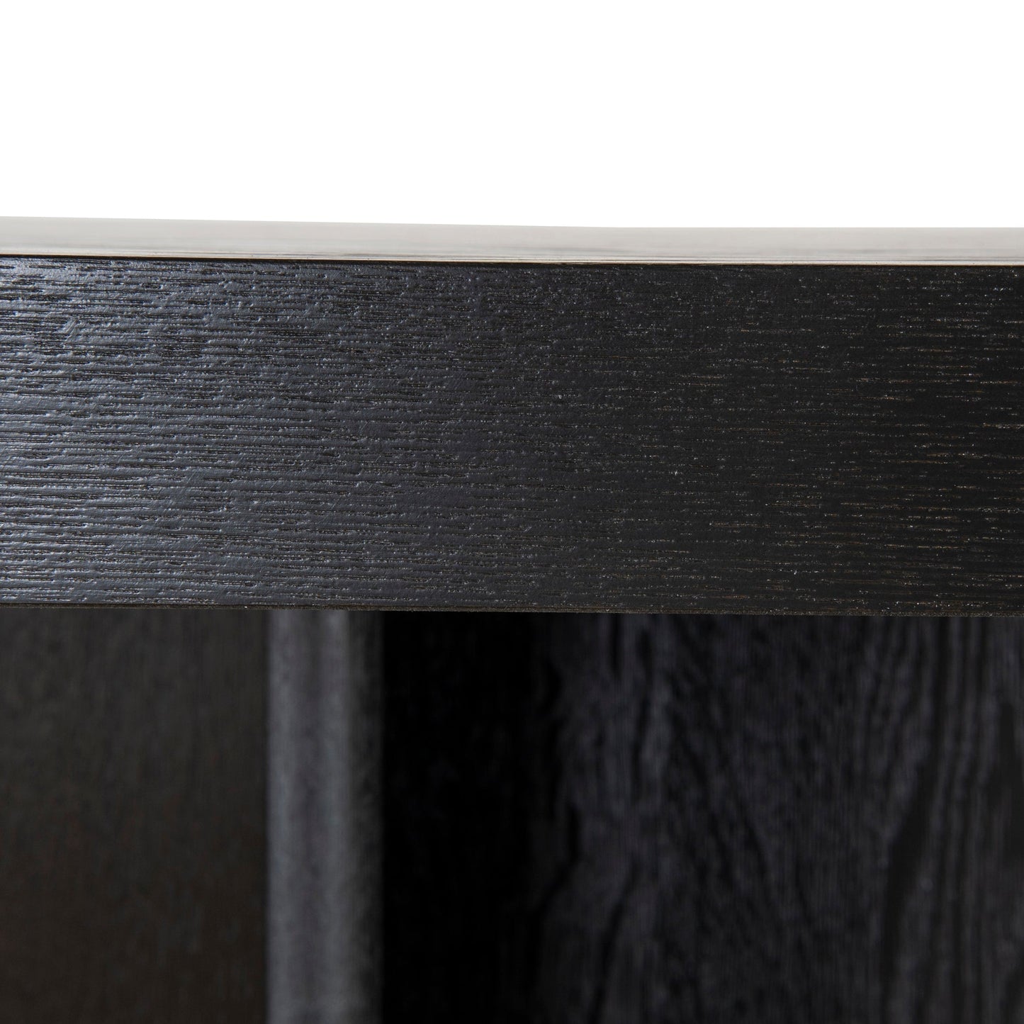 3m Pill Shape Dining Table - Textured Espresso Black