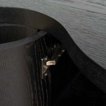 CDT8706-VA 2.15m Buffet Unit - Textured Espresso Black