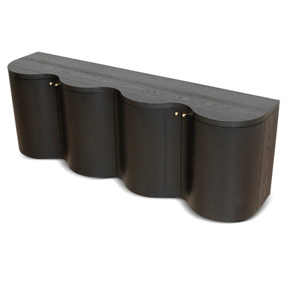 CDT8706-VA 2.15m Buffet Unit - Textured Espresso Black