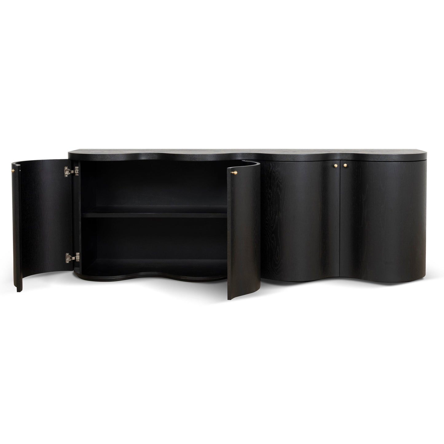 CDT8706-VA 2.15m Buffet Unit - Textured Espresso Black