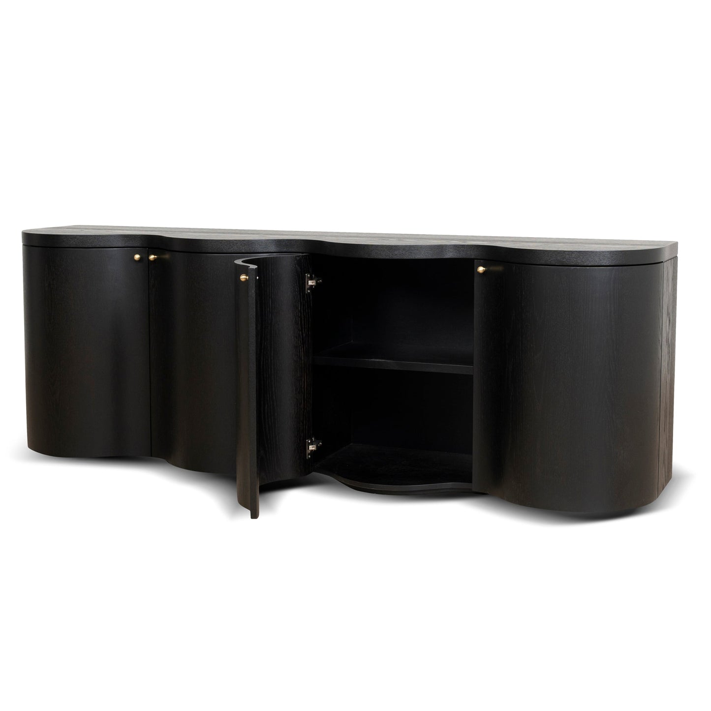 CDT8706-VA 2.15m Buffet Unit - Textured Espresso Black
