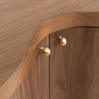 CDT8707-VA 2.15m Buffet Unit - Light Walnut