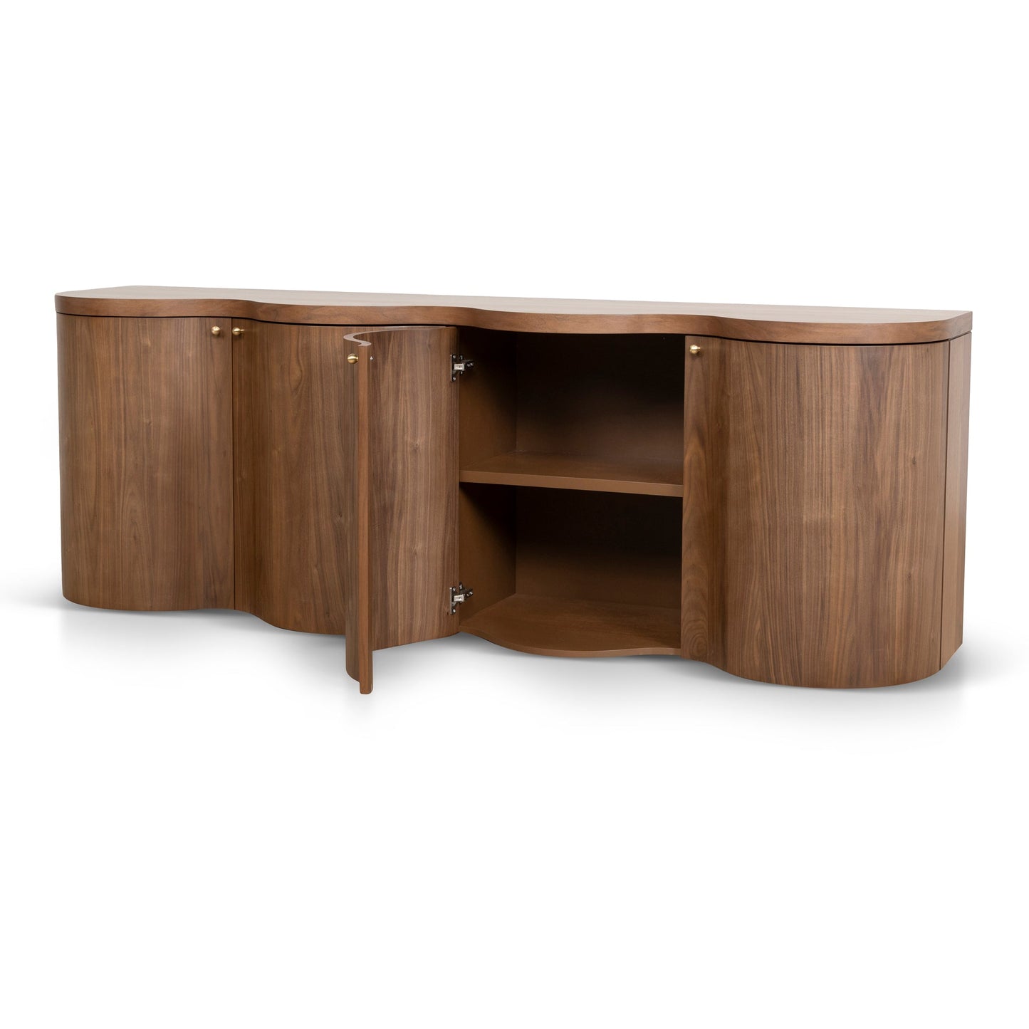 CDT8707-VA 2.15m Buffet Unit - Light Walnut