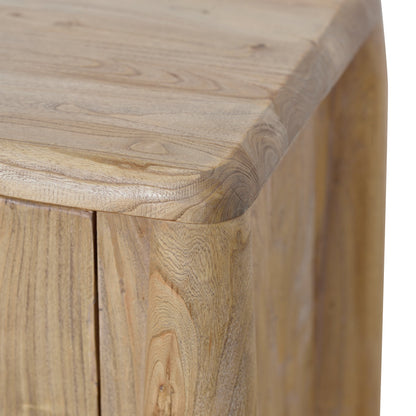 CDT8943 1.4m Storage Cabinet - Natural