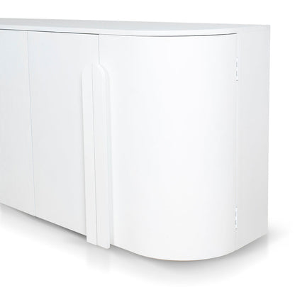 1.6m Sideboard - Full White