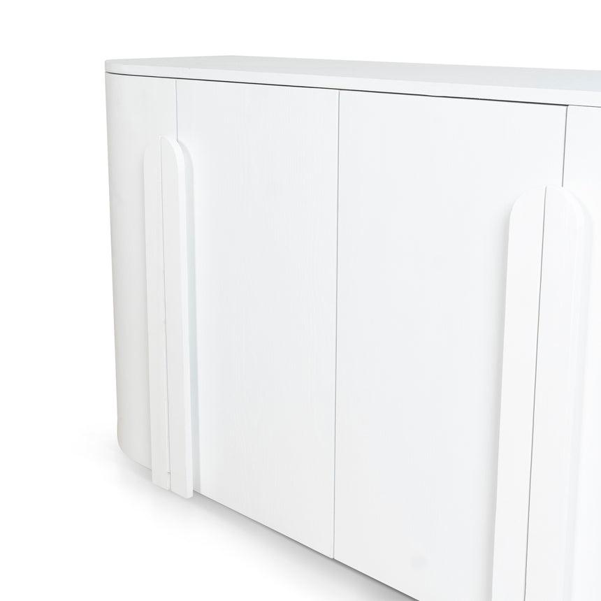 1.6m Sideboard - Full White