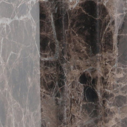 CAC10697-KM Marble  Arch Vase - Dark Coffee