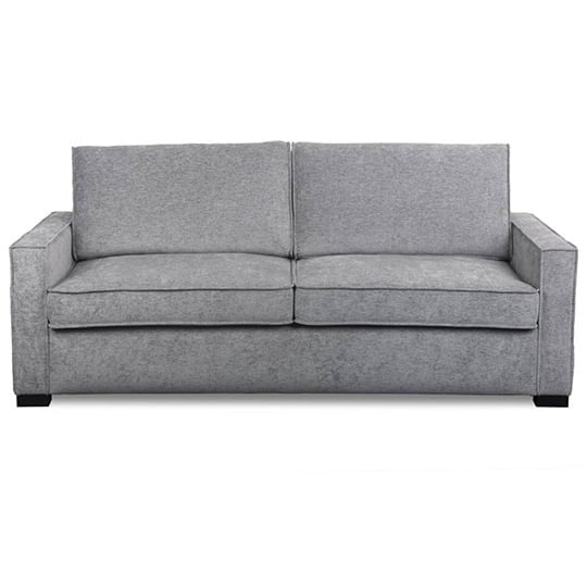 Ronin Queen Fabric Sofa Bed - Light Grey