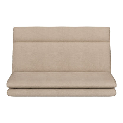 Artiss Floor Lounge Sofa Bed 2 Seater Linen Beige