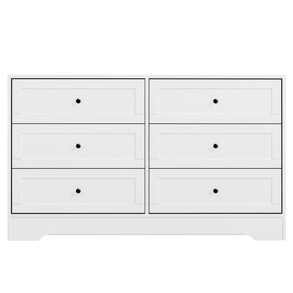 Artiss 6 Chest of Drawers - LEIF White