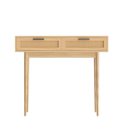 Artiss Rattan Console Table