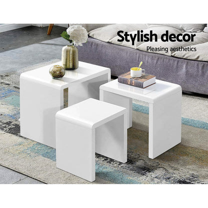 Artiss Set of 3 Nesting Tables