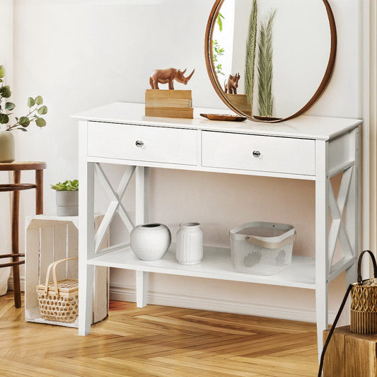 Artiss Console Table- White