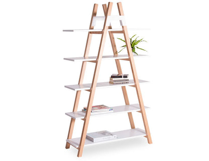 Groove Wooden Storage Unit - White