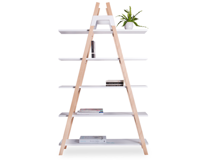 Groove Wooden Storage Unit - White