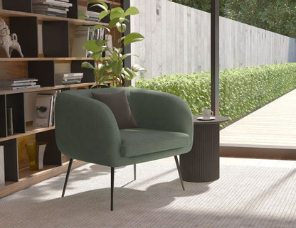 Amour Lounge Chair - Kelp Green