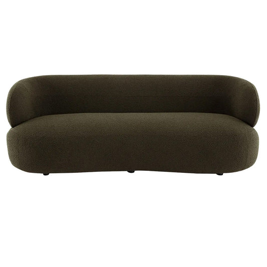Greenwich 3 Seater Sofa - Green Boucle