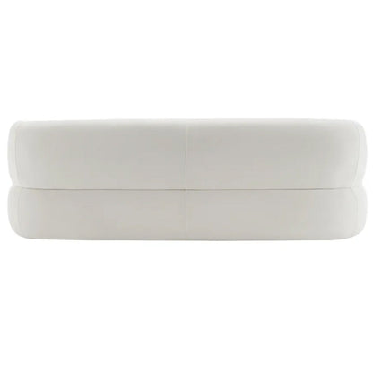 Greenwich 3 Seater Sofa - White Chenille