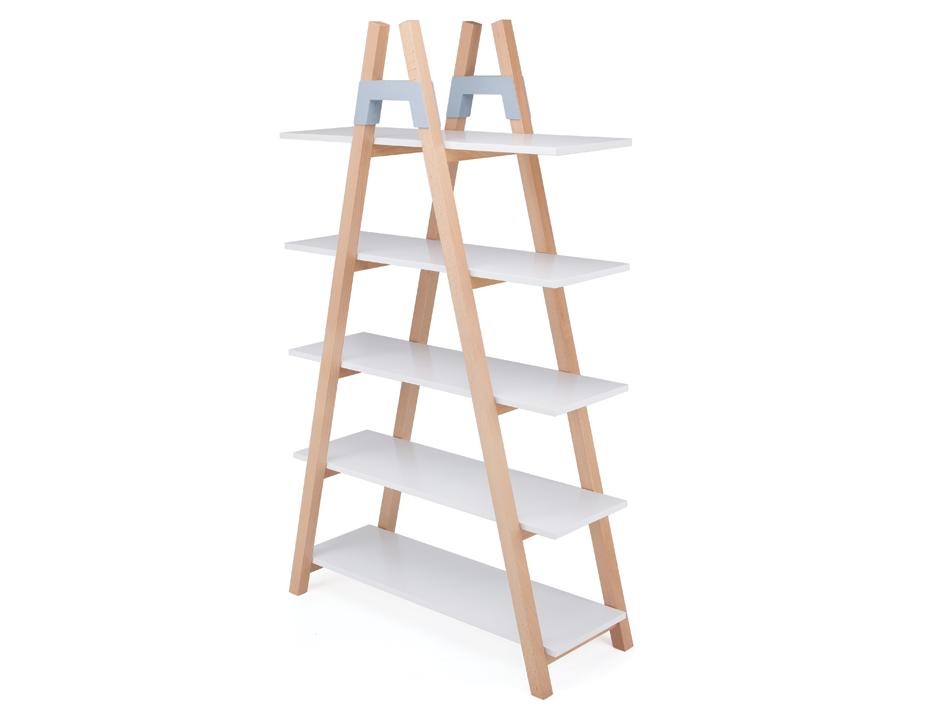 Groove Wooden Storage Unit - White
