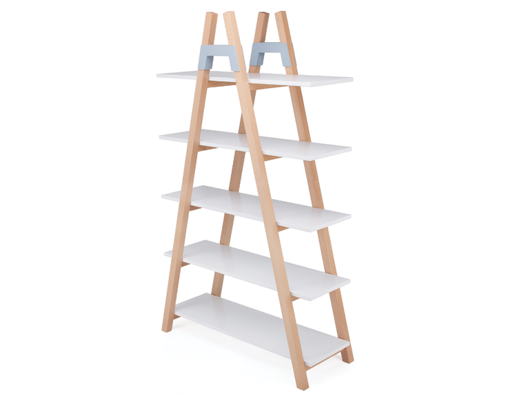 Groove Wooden Storage Unit - White