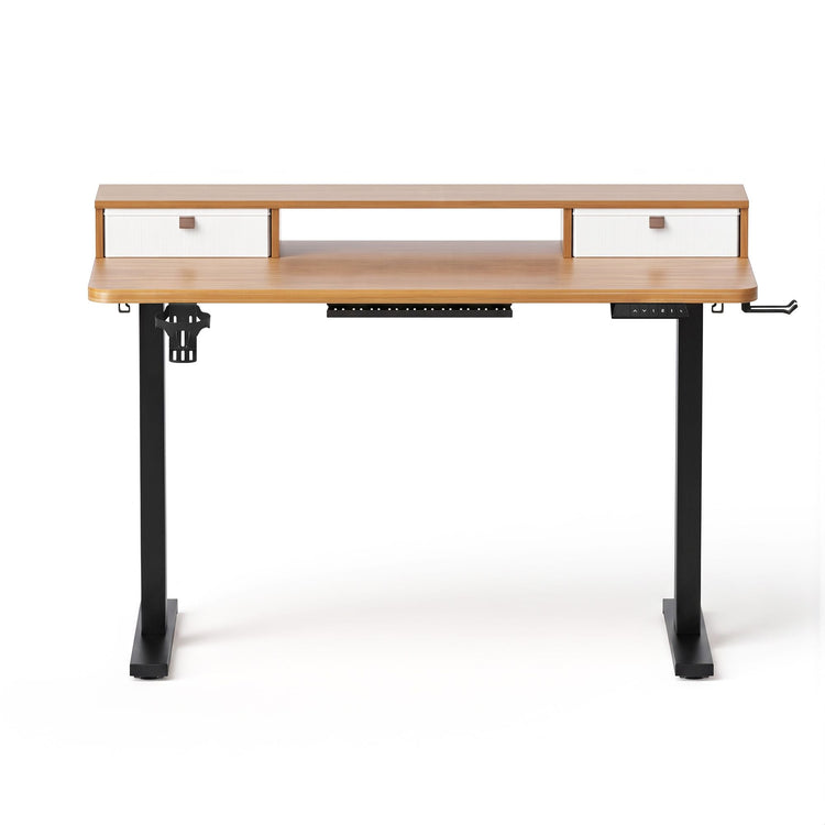 Artiss Electric Standing Desk Height Adjustable Home Office 120cm White