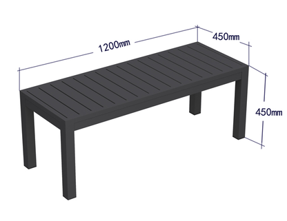 Halki Outdoor Bench