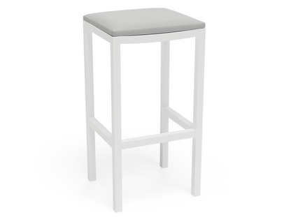 Halki Outdoor Stool - White