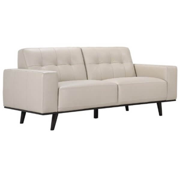 Carson 3+2 Seater Leather Sofa Set - Wheat