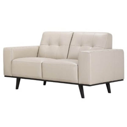 Carson 3+2 Seater Leather Sofa Set - Wheat