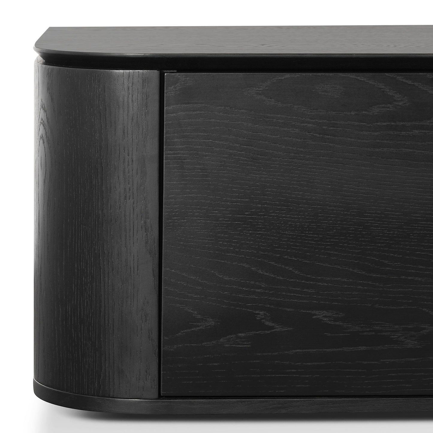 CTV6136-CN 2.4m TV Entertainment Unit - Black Oak