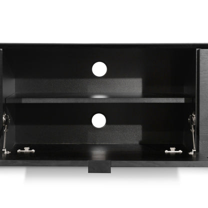 CTV6136-CN 2.4m TV Entertainment Unit - Black Oak