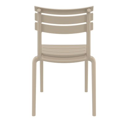 Set of 2 - Keller Indoor / Outdoor Dining Chair - Taupe