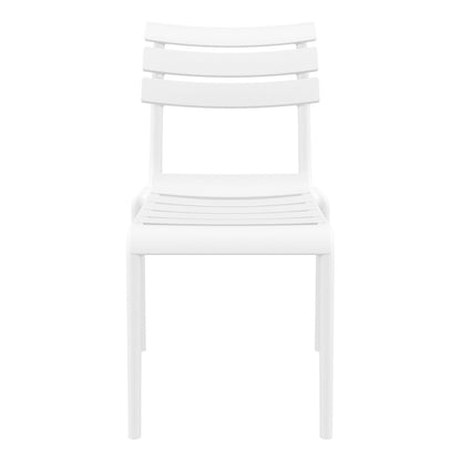 Set of 2 - Keller Indoor / Outdoor Dining Chair - White