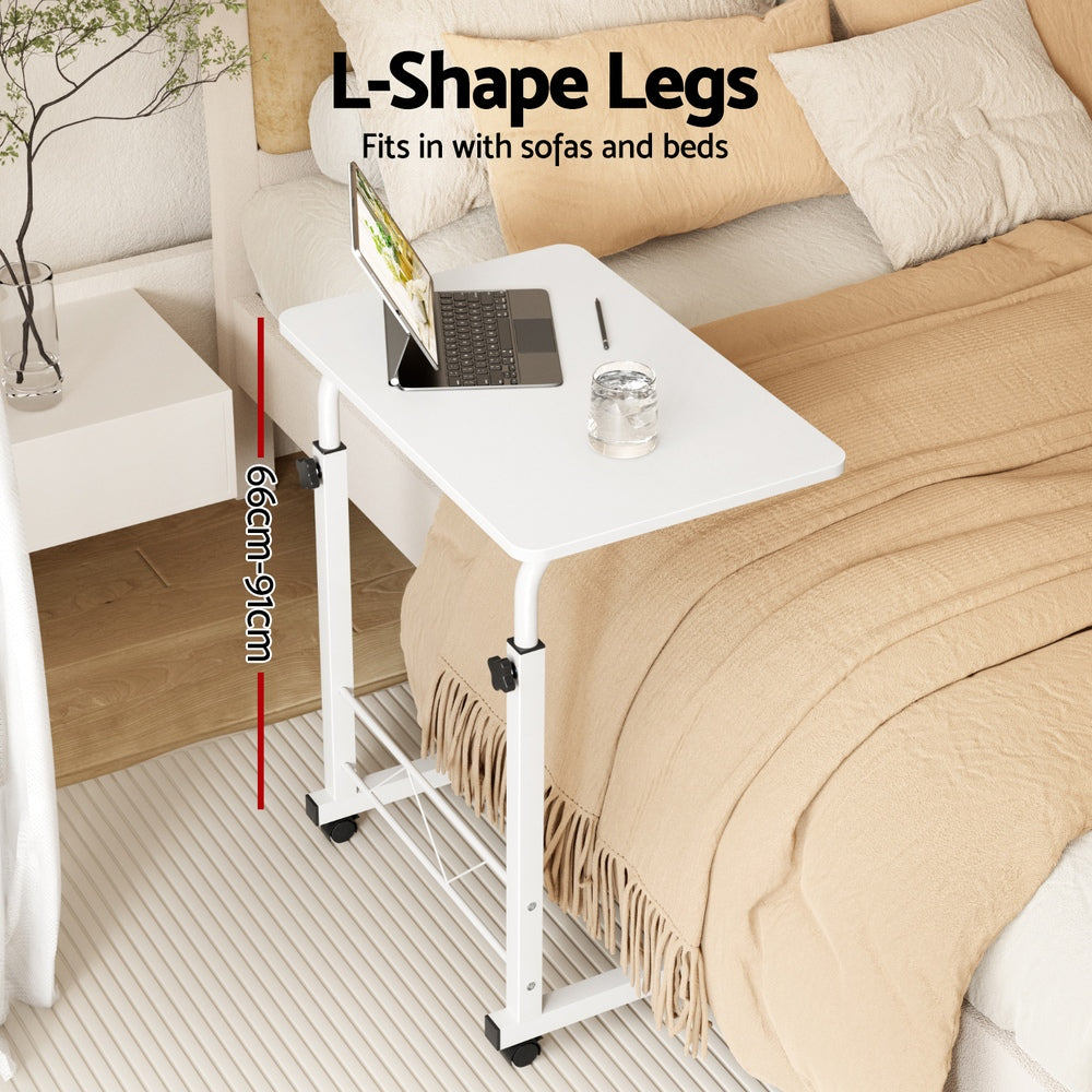 Laptop Table Desk Portable - White