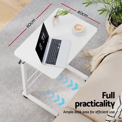 Laptop Table Desk Portable - White
