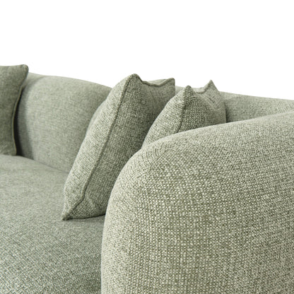 CLC10009-OLS 3 Seater Sofa - Coral Light Green