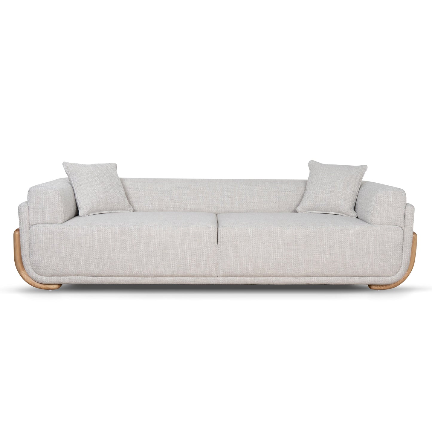 CLC10011-OLS 3 Seater Sofa - Beige Linen