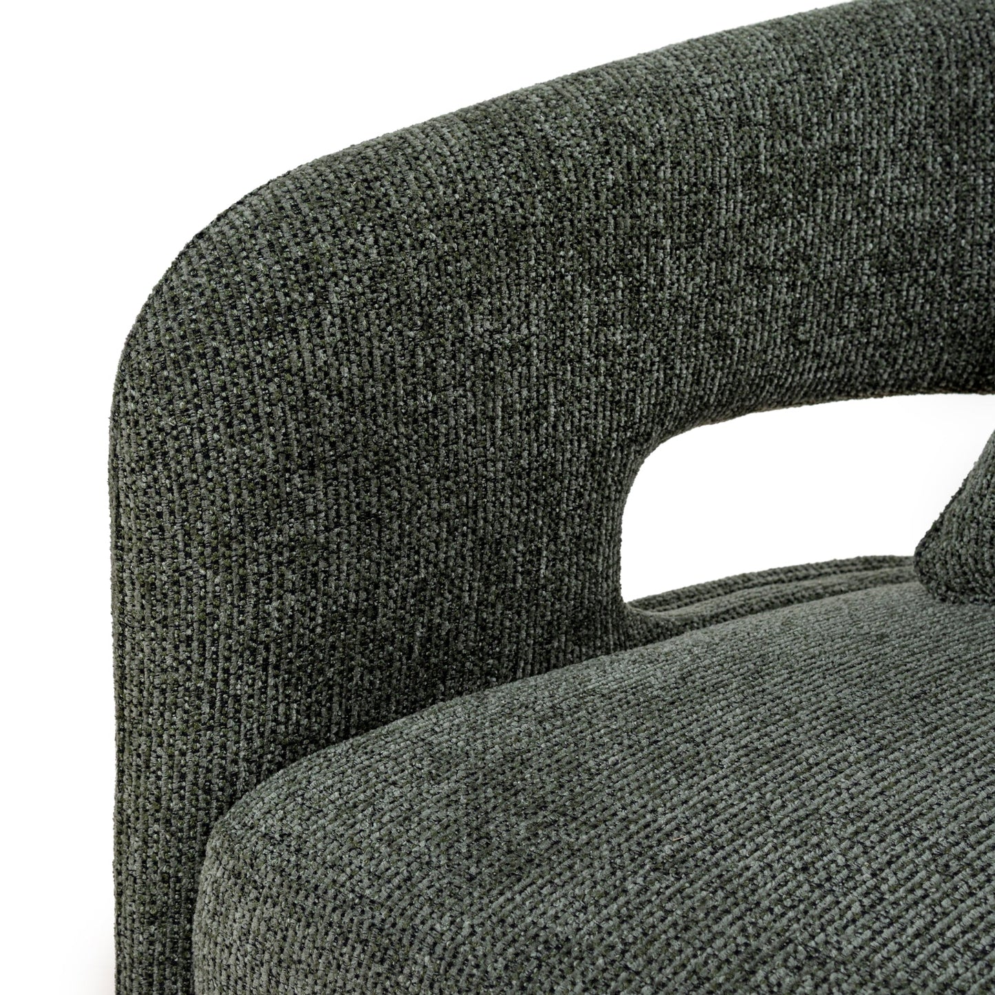 CLC10013-OLS Armchair - Coral Dark Green