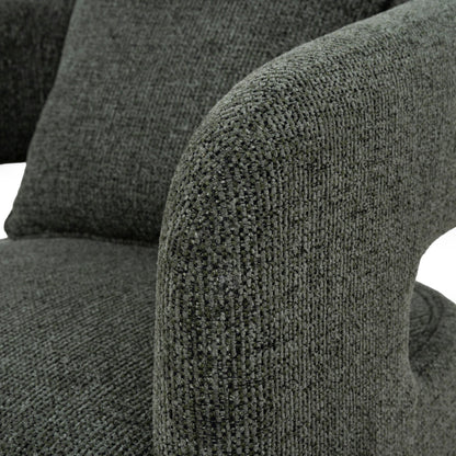 CLC10013-OLS Armchair - Coral Dark Green