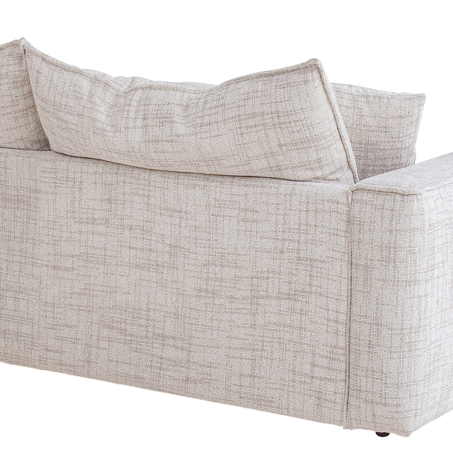 CLC10025-IG 2 Seater Fabric Sofa - Cream