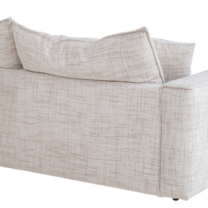 CLC10025-IG 2 Seater Fabric Sofa - Cream