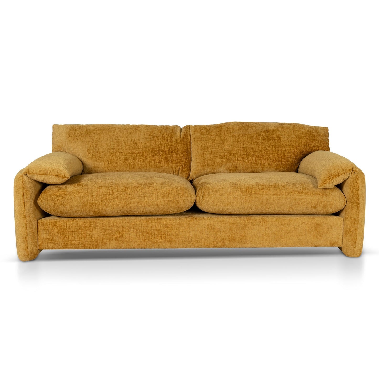 3 Seater Fabric Sofa - Light Grey