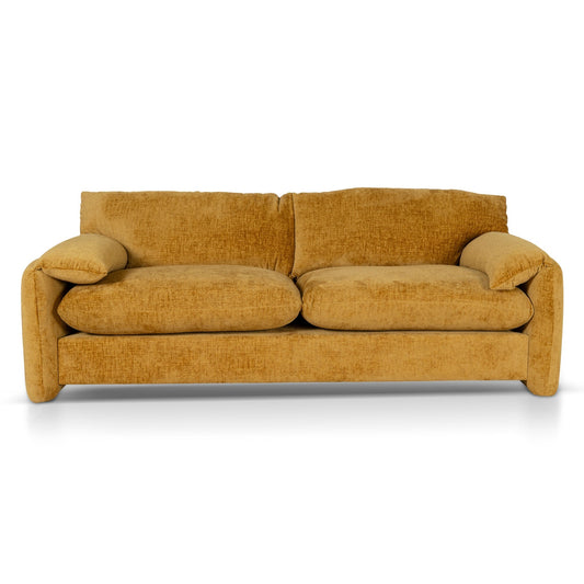 3 Seater Fabric Sofa - Light Grey