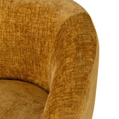 CLC10076-KJ Fabric Armchair - Ochre