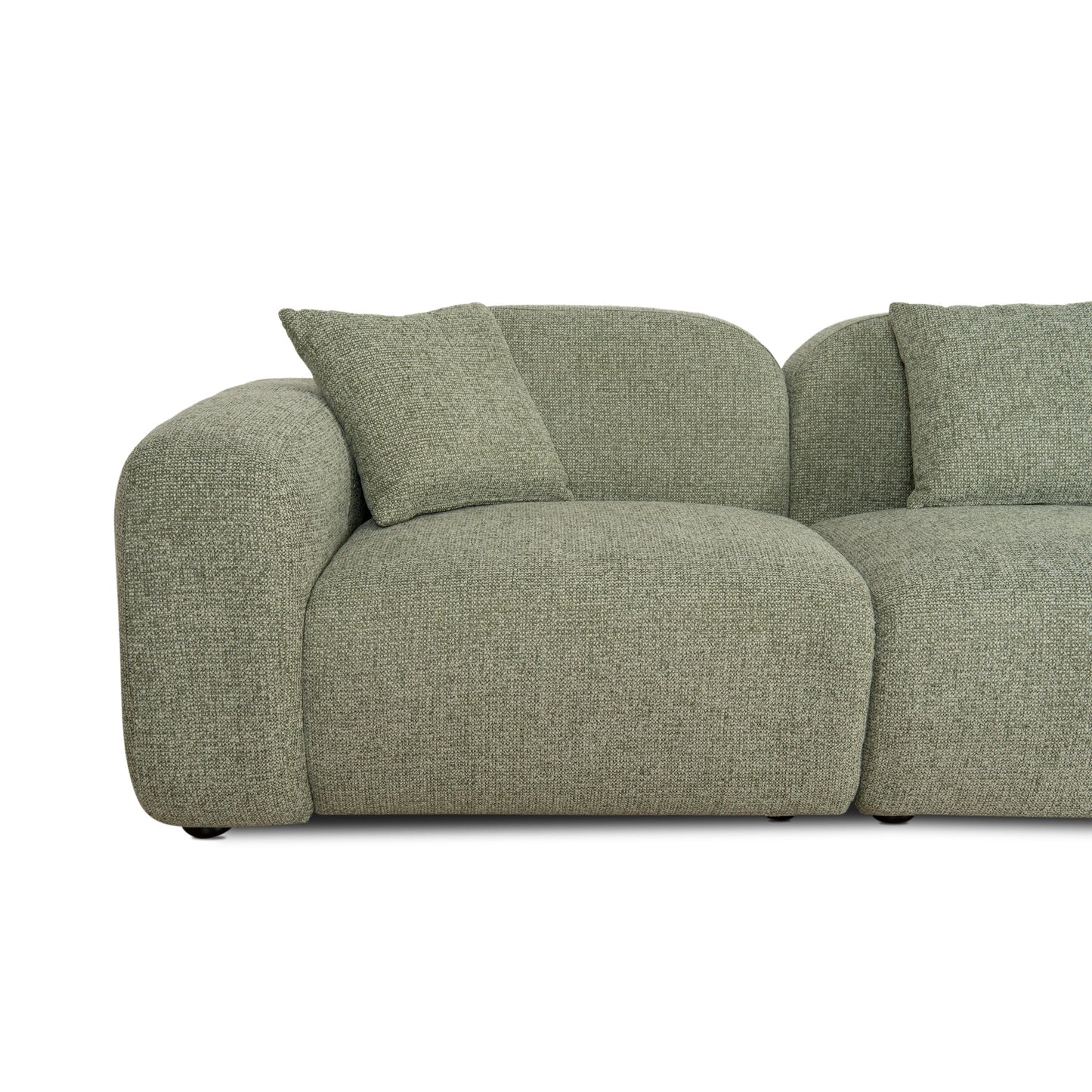 CLC10088-OLS 4 Seater Sofa - Coral Light Green