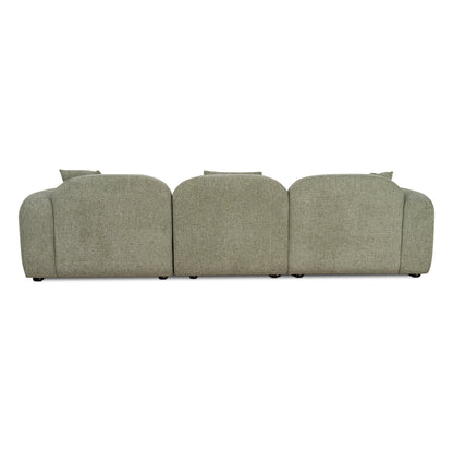CLC10088-OLS 4 Seater Sofa - Coral Light Green