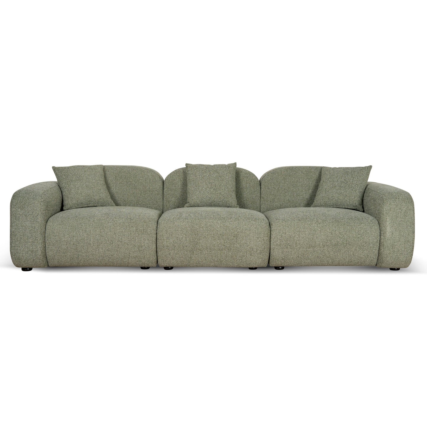 CLC10088-OLS 4 Seater Sofa - Coral Light Green