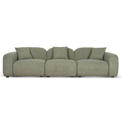 CLC10088-OLS 4 Seater Sofa - Coral Light Green